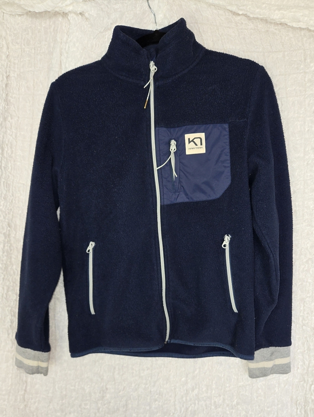 Kari Traa Rothe Midlayer Fleece Zip Jacket with Contrast‎ Pockets
